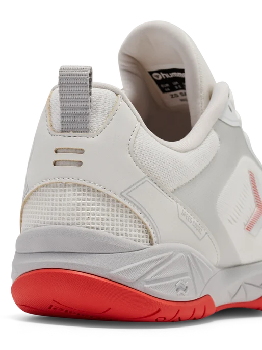 Zapatillas Hummel Speed Court Blanco Rojo