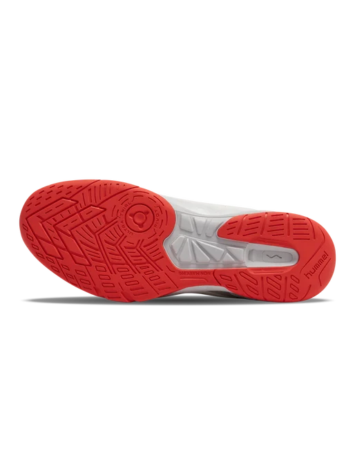 Zapatillas Hummel Speed Court Blanco Rojo