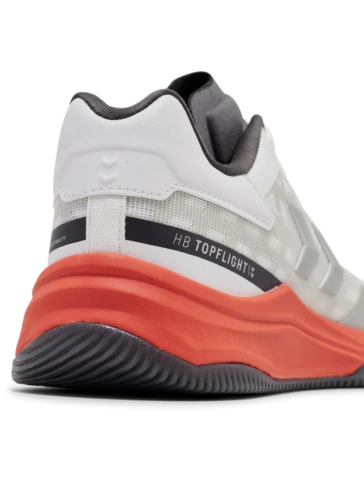 Zapatillas Hummel Topflight Pro Blanco rojo