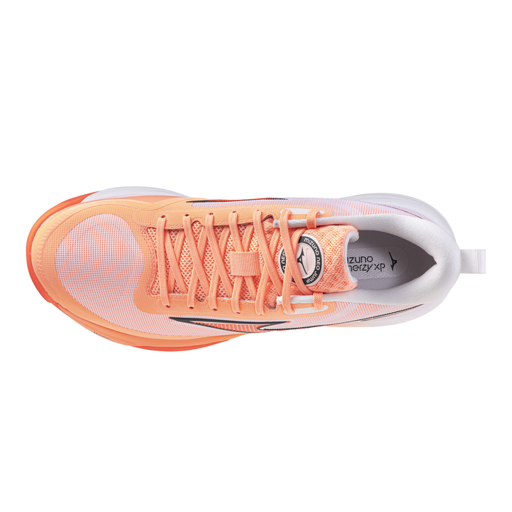 Mizuno Neo Jump Coral/Naranja detalle