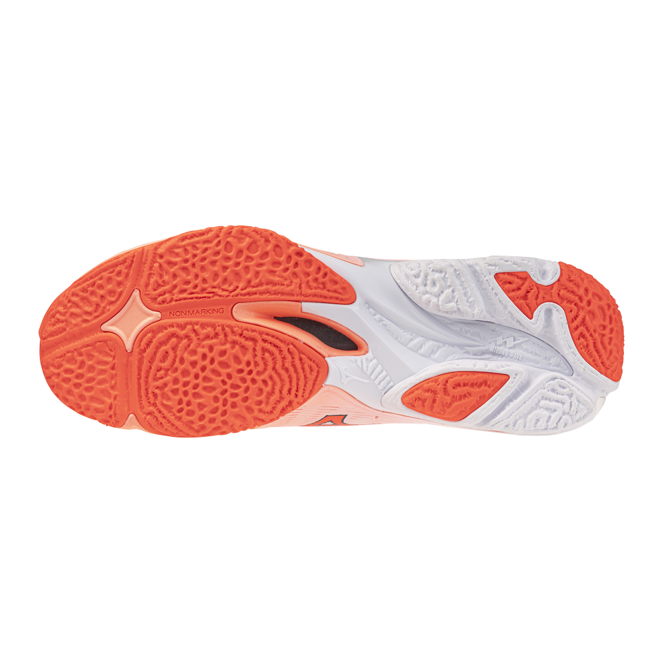 Zapatillas Mizuno Wave Ligthning Elite Coral/Blanco H