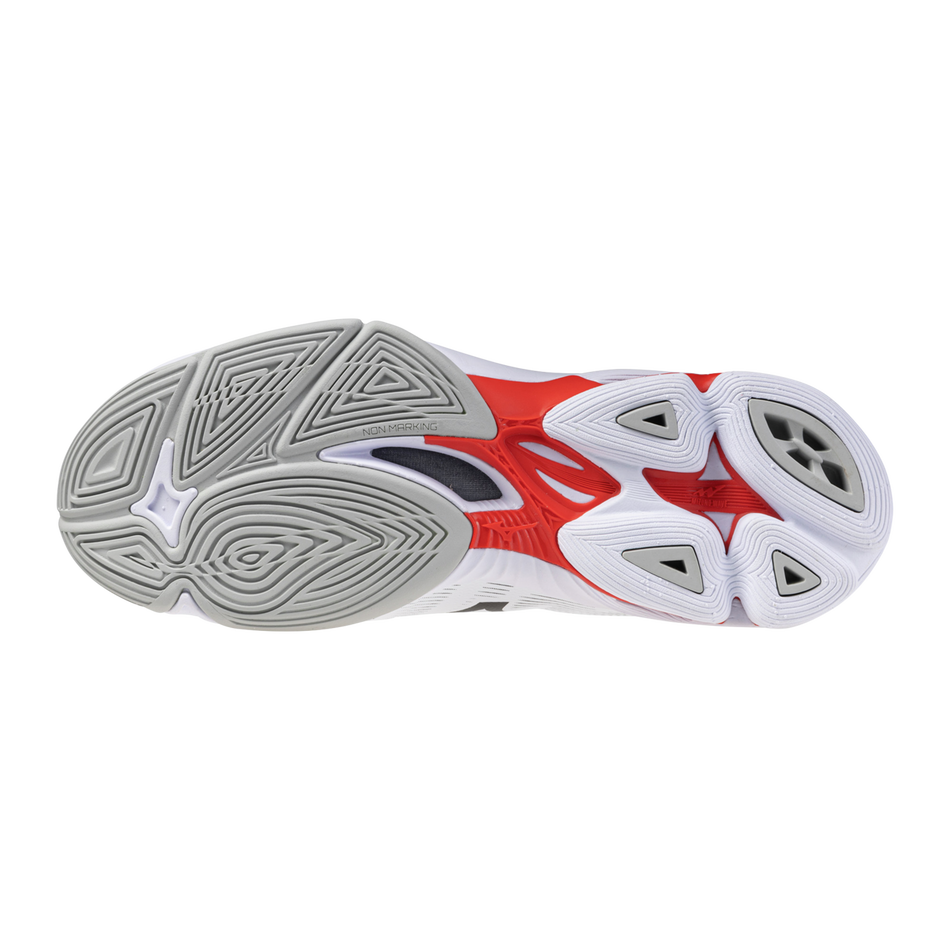 Zapatillas Mizuno Wave Lightning Pro Blanco/Rojo H