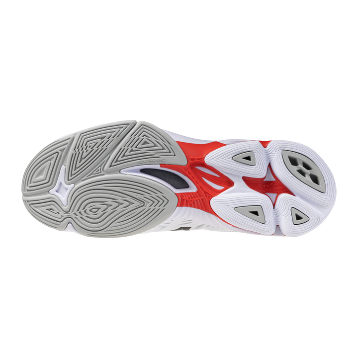 Zapatillas Mizuno Wave Lightning Pro Blanco/Rojo H