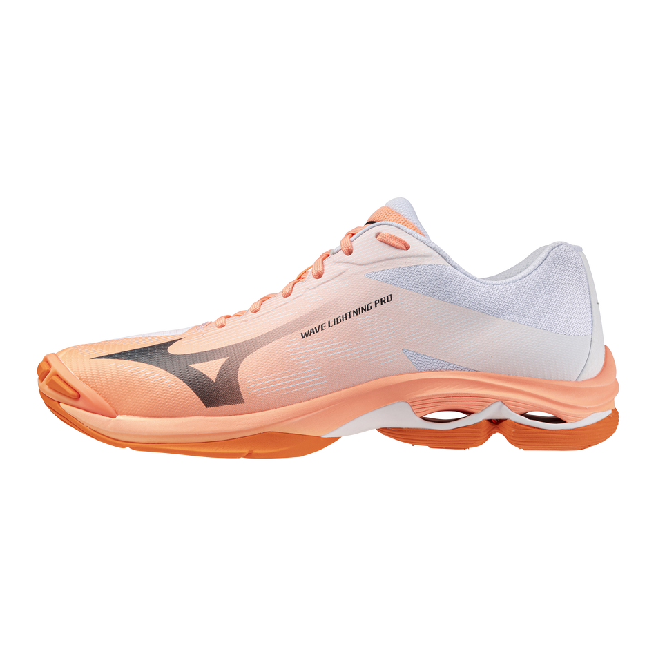 Zapatillas Mizuno Wave Lightning Pro Coral/Blanco H