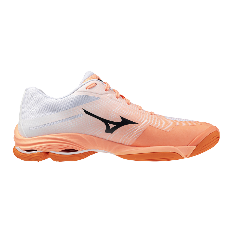 Zapatillas Mizuno Wave Lightning Pro Coral/Blanco H