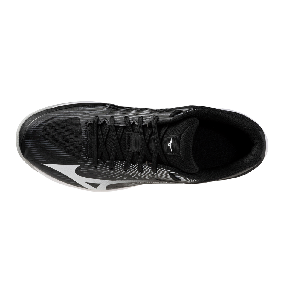 Zapatillas Mizuno Wave Lightning Select Negro/Blanco H