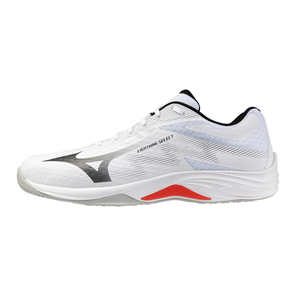 Zapatillas Mizuno Wave Lightning Select Blanco/Rojo H