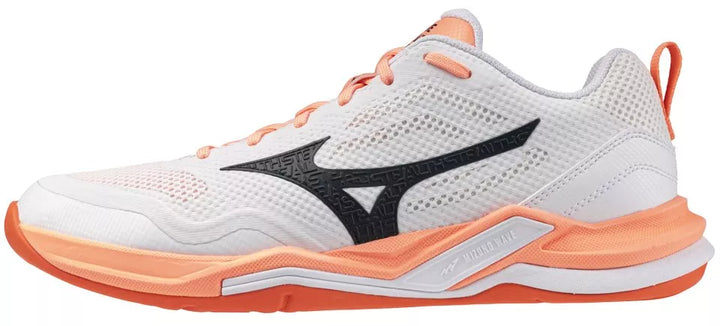 Zapatillas Mizuno Stealth Pro Coral/Blanco