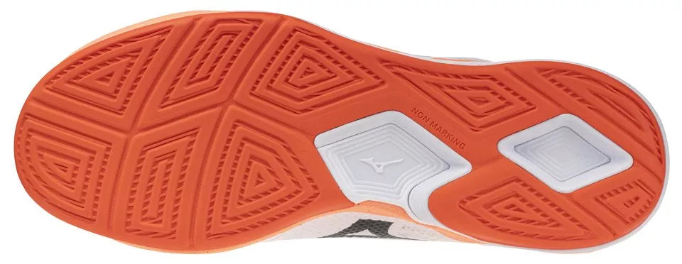 Zapatillas Mizuno Stealth Pro Coral/Blanco