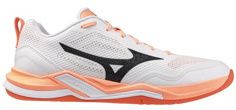 Zapatillas Mizuno Stealth Pro Coral/Blanco